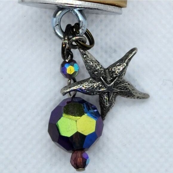 🔺️Wine Cork & Starfish Charm Necklace - Picture 5 of 6